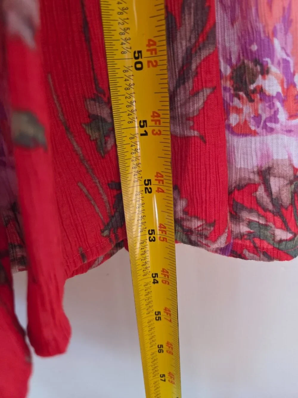 NWT ABERCROMBIE & FITCH RED FLORAL SMOCKED TANK MAXI DRESS SIZE L